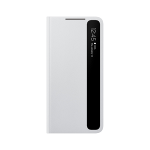 SAMSUNG Clear View Cover S21+ Light Gray