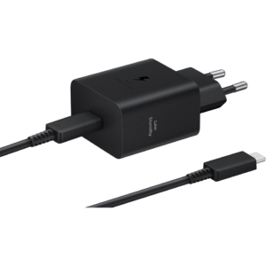 SAMSUNG CHARGEUR 45W Super Fast Charger 2.0 BLACK